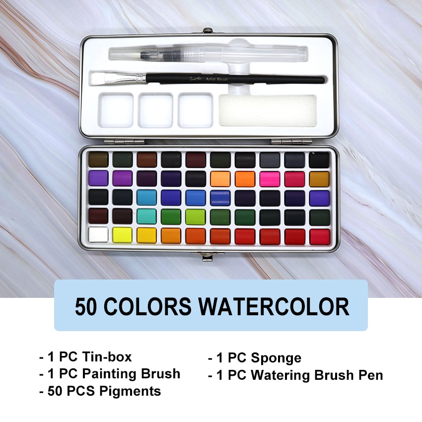 50Color Tin Set